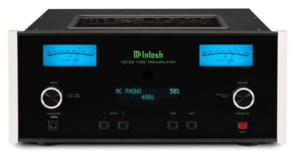 McIntosh C2700 2-Channel Vacuum Tube Preamplifier