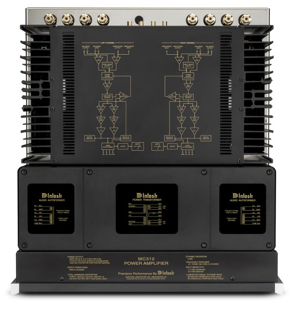 McIntosh MC312 2-Channel Solid State Amplifier - Image 4