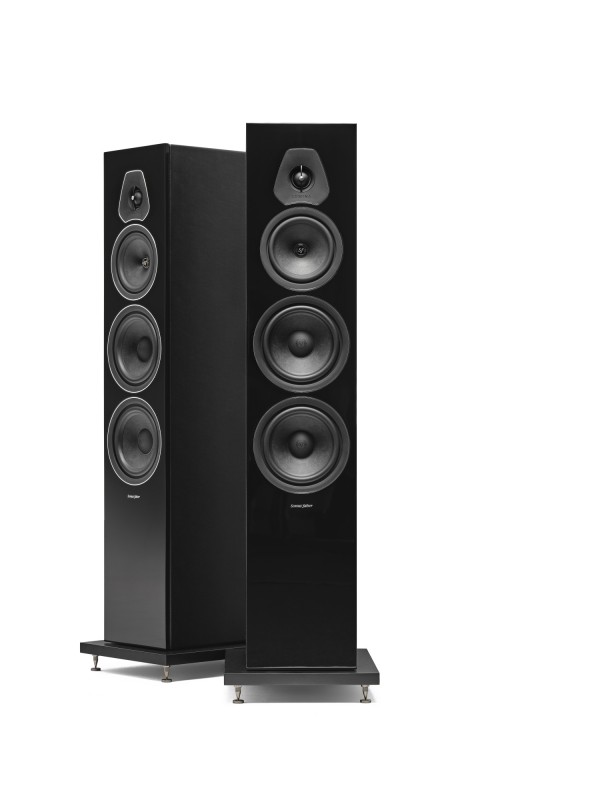 Sonus Faber Lumina V black hidden home technology